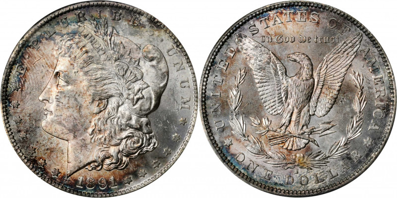 Morgan Silver Dollar

1891-S Morgan Silver Dollar. MS-62 (ANACS). OH.

PCGS#...