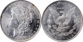 Morgan Silver Dollar

1904-O Morgan Silver Dollar. MS-63 (PCGS). OGH.

PCGS# 7292. NGC ID: 256V.