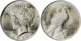 Peace Silver Dollar

1922 Peace Silver Dollar. MS-65 (PCGS). OGH.

PCGS# 7357. NGC ID: 257C.