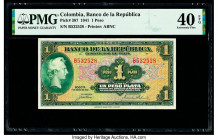 Colombia Banco de la Republica 1 Peso 1.1.1941 Pick 387 PMG Extremely Fine 40 EPQ. 

HID09801242017

© 2020 Heritage Auctions | All Rights Reserved
