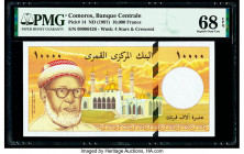 Comoros Banque Centrale Des Comores 10,000 Francs ND (1997) Pick 14 PMG Superb Gem Unc 68 EPQ. 

HID09801242017

© 2020 Heritage Auctions | All Rights...