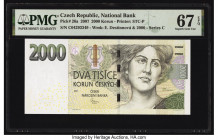 Czech Republic Czech National Bank 2000 Korun 2007 Pick 26a PMG Superb Gem Unc 67 EPQ. 

HID09801242017

© 2020 Heritage Auctions | All Rights Reserve...