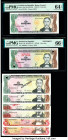 Dominican Republic Group of 49 Examples from 1978-88 Issues Crisp Uncirculated (46); PMG Gem Uncirculated 66 EPQ; PMG Choice Uncirculated 64 EPQ. Vari...