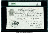 Great Britain Bank of England 5 Pounds 6.9.1930 Pick 328a PMG Extremely Fine 40. 

HID09801242017

© 2020 Heritage Auctions | All Rights Reserved