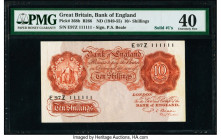 Solid Serial Number 111111 Great Britain Bank of England 10 Shillings ND (1949-55) Pick 368b PMG Extremely Fine 40. 

HID09801242017

© 2020 Heritage ...