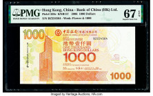 Hong Kong Bank of China (HK) Ltd. 1000 Dollars 1.1.2006 Pick 339c PMG Superb Gem Unc 67 EPQ. 

HID09801242017

© 2020 Heritage Auctions | All Rights R...