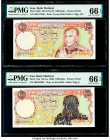Iran Bank Markazi 1000 Rials ND (1974-79); ND (ca. 1980) Pick 105b; 115a Two Examples PMG Gem Uncirculated 66 EPQ. 

HID09801242017

© 2020 Heritage A...