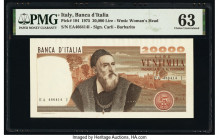 Italy Banco d'Italia 20,000 Lire 1975 Pick 104 PMG Choice Uncirculated 63. 

HID09801242017

© 2020 Heritage Auctions | All Rights Reserved