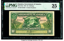 Jamaica Government of Jamaica 10 Shillings 1918 Pick 33a PMG Very Fine 25. 

HID09801242017

© 2020 Heritage Auctions | All Rights Reserved