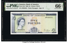 Jamaica Bank of Jamaica 5 Pounds 1960 Pick 52d PMG Gem Uncirculated 66 EPQ. 

HID09801242017

© 2020 Heritage Auctions | All Rights Reserved