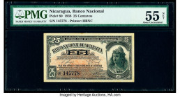 Nicaragua Banco Nacional 25 Centavos 1938 Pick 80 PMG About Uncirculated 55 Net. Stained.

HID09801242017

© 2020 Heritage Auctions | All Rights Reser...