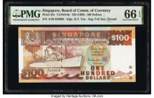 Singapore Board of Commissioners of Currency 100 Dollars ND (1995) Pick 23c TAN#S-6c PMG Gem Uncirculated 66 EPQ. 

HID09801242017

© 2020 Heritage Au...