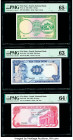South Vietnam Group of 6 Graded Examples PMG Gem Uncirculated 65 EPQ; Choice Uncirculated 64 EPQ; Choice Uncirculated 64; Choice Uncirculated 63; Choi...
