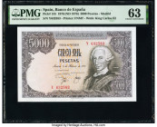 Spain Banco de Espana 5000 Pesetas 6.2.1976 (ND 1978) Pick 155 PMG Choice Uncirculated 63. 

HID09801242017

© 2020 Heritage Auctions | All Rights Res...