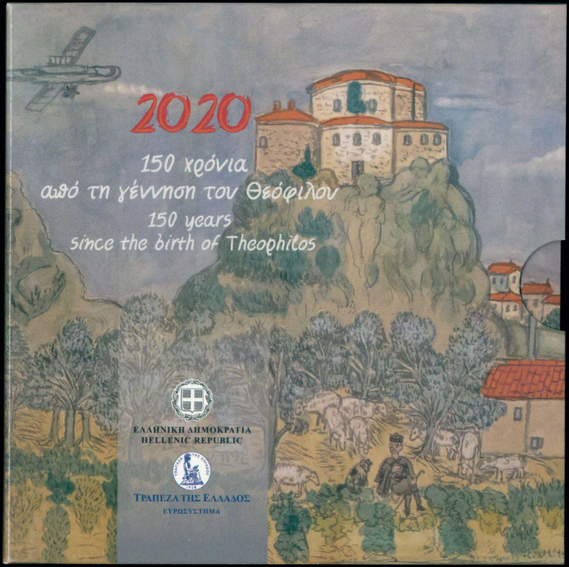 GREECE: 5 Euro (2020) in silver (0,333) commemorating the 150 years since the bi...