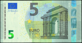 EUROPEAN UNION / IRELAND: 5 Euro (2013) in gray and multicolor with gate in classical architecture at center right. S/N: "TC3699877385". Printing pres...