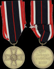 GERMANY: War Merit Medal 1939. A World War II German military decoration awarded to recognize outstanding service by civilians in connection with the ...