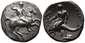 Calabria. Tarentum 281-272 BC. Nomos AR