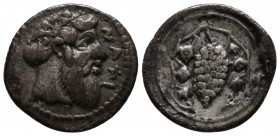 Sicily. Naxos circa 461-430 BC. Litra AR