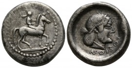 Sicily. Syracuse 485-466 BC. Drachm AR
