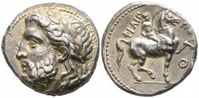 Kings of Macedon. Pella. Philip II. 323-315 BC. Tetradrachm AR