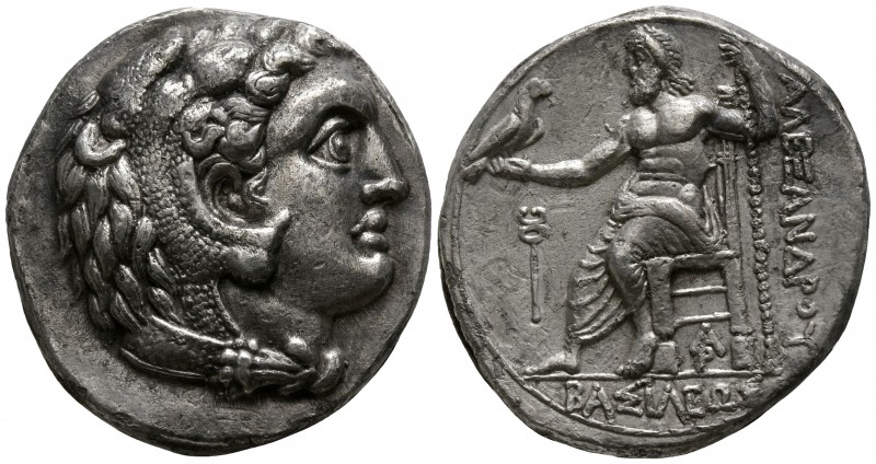 Kings of Macedon. Arados. Alexander III "the Great" 336-323 BC.
Tetradrachm AR...