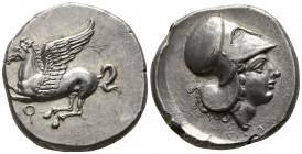 Corinthia. Corinth 405-345 BC. Stater AR