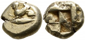 Mysia. Kyzikos 550-500 BC. Stater EL