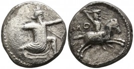 Caria. Achaemenid Period 350-334 BC. Tetradrachm AR