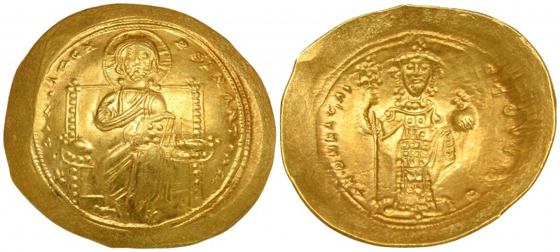 Constantine X Ducas AD 1059-1067. Constantinople
Histamenon Nomisma AV

27mm....