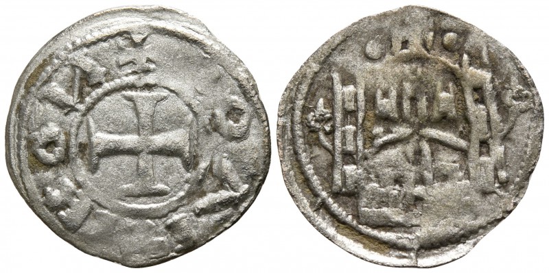 John V Palaeologus AD 1341-1391. Constantinople
Bi Tornese

17mm., 0,67g.

...
