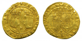 CATALUÑA. Felipe IV (1621-1665). Trentín. AU. 1632. Barcelona. Última fecha de fabricación. B acuñada bajo los bustos. 7,04 g. AC 1728. Muy Escasa.
m...
