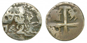 ESPAÑA. Felipe V (1700-1746). 1/2 Real. AR. 1742. Lima. Ensayador V. 1,52 g. AC 174. 
mbc
