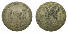 AMÉRICA. Fernando VI (1746-1759). 1759 MM 8 reales. México. Columnario (AC 495) 26,65 g AR.
mbc