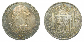 AMÉRICA. Carlos III (1759-1788). 1788 FM . 8 reales. México. (AC 1132). 266,99 g. AR. Bonita patina.
ebc
