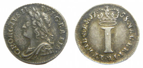 Gran Bretaña. penny 1758 (km#567) George II. 
mbc