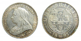 Gran Bretaña. Shilling 1893. (km#780) Victoria. Brillo original
ebc+