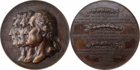 Washingtoniana

"1834" (ca. 1841-1842) Washington Cercle Britannique Heroes of Liberty Medal. Musante GW-149, Baker-196. Bronze. Edge: (anchor) CUIV...