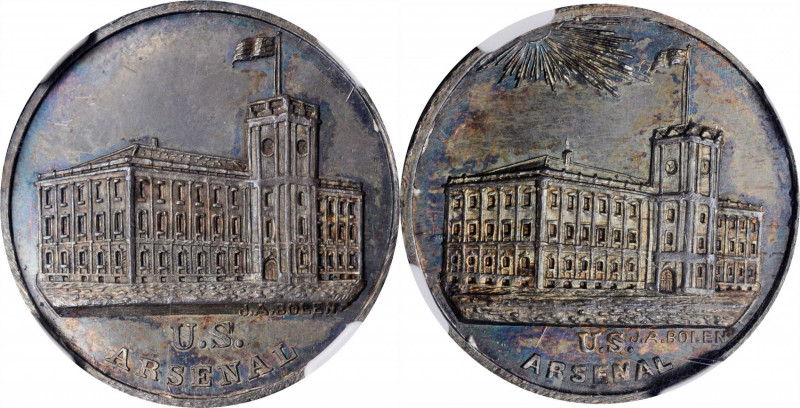 John Adams Bolen Medals

Undated (ca. 1862) United States Arsenal Medal Muling...