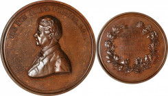 Mint and Treasury Medals

"1869" Mint Director James Pollock Medal. By William Barber. Julian MT-5. Bronze. MS-64 BN (NGC).

77 mm. Warm autumn-br...