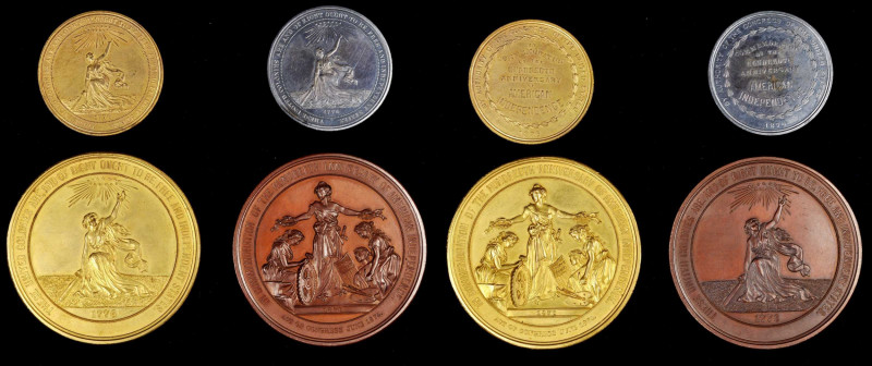 Commemorative Medals

Complete Cased Set of 1876 United States Centennial Expo...