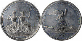 So-Called Dollars

1826 Erie Canal Completion. HK-1. Rarity-6. White Metal. MS-61 (PCGS).

45 mm. An exceptionally bright and lustrous example of ...