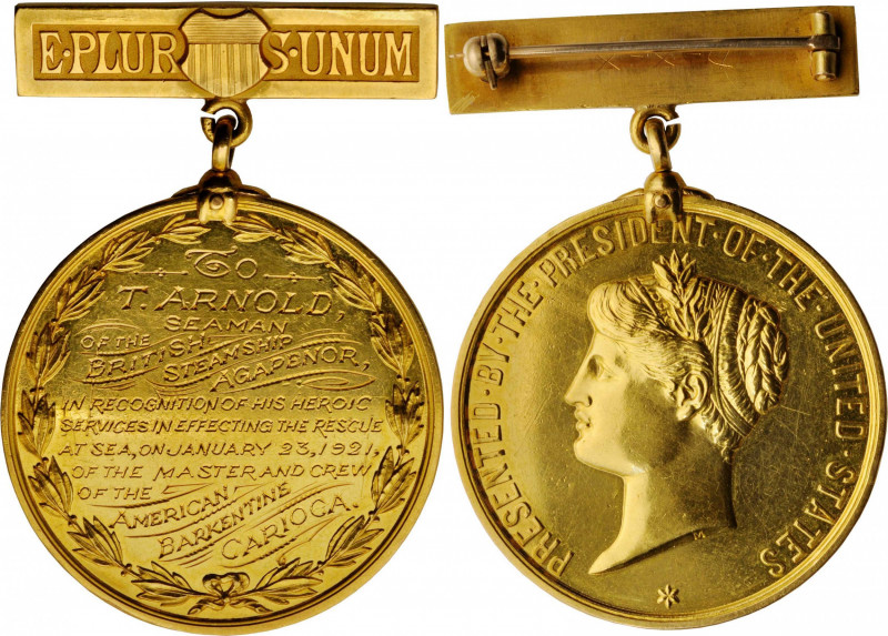Life Saving Medals

Rare Awarded Julian LS-3 State Department Life Saving Meda...