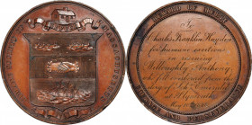 Life Saving Medals

1873 Humane Society of Massachusetts Life Saving Medal. By Benjamin Wyon. Julian LS-17. Bronzed Copper. Extremely Fine, Edge Nic...