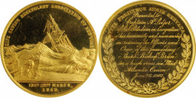 Life Saving Medals

Rare Gold Life Saving Benevolent Association of New York Medal

Awarded in 1902

1902 Life Saving Benevolent Association of ...