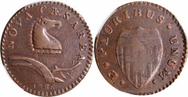 New Jersey Copper

1786 New Jersey Copper. Maris 24-P, W-4965. Rarity-2. Narrow Shield, Curved Plow Beam. VF-30 (PCGS).

An excellent mid-grade ex...