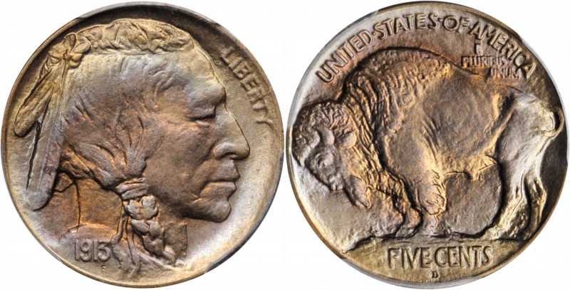 Buffalo Nickel

1913-D Buffalo Nickel. Type I. MS-67+ (PCGS). CAC.

An exqui...