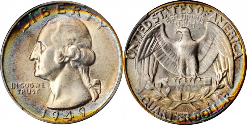 Washington Quarter

1949 Washington Quarter. MS-67+ (PCGS). CAC.

This gorge...