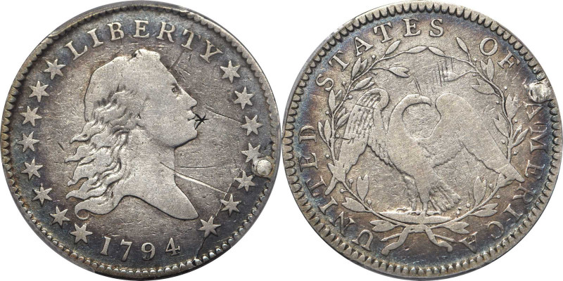 Flowing Hair Half Dollar

Rarely Offered 1794 O-108 Half Dollar

New to the ...