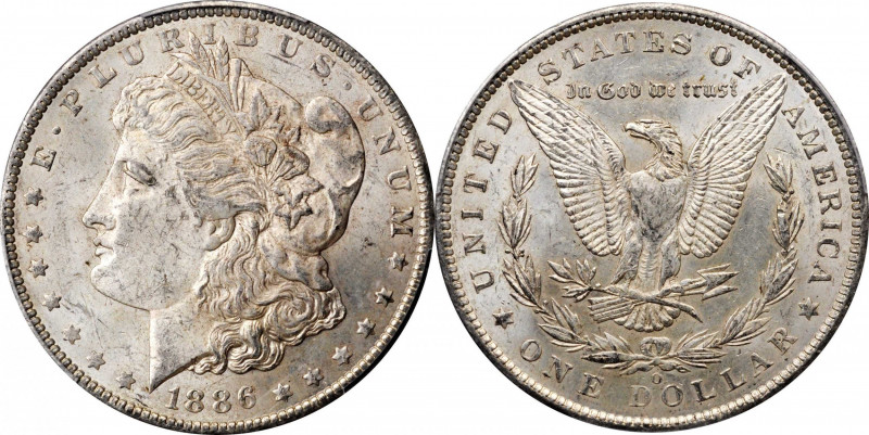 Morgan Silver Dollar

1886-O Morgan Silver Dollar. MS-62 (PCGS).

Light sand...